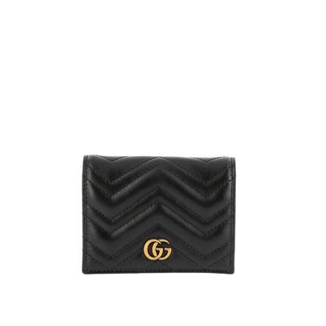 portafoglio gucci epel712911a|Portacarte di credito GG Marmont Gucci in pelle matelassè.